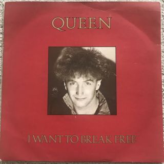 Queen I Want To Break Uk John Deacon Sleeve 7 " Vinyl Single