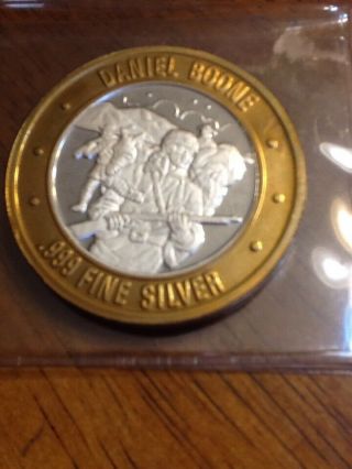 One (1).  999 Silverstrike; Daniel Boone,  Explorers Of The American West