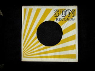 SUN - vintage 45 rpm company sleeve 2