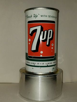 Soda Can 7 Up Soda Flat Top Can