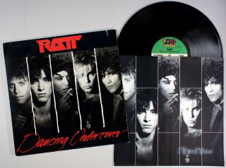 Ratt - Dancing Undercover (1986) Vinyl Lp •play - Graded• Dance
