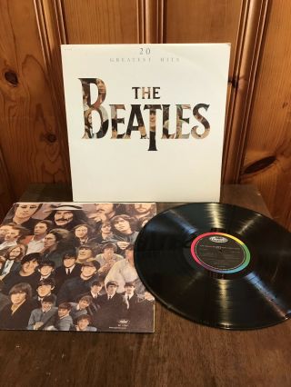 The Beatles - 20 Greatest Hits Very Best Of Lp 1982 Vinyl Record Capitol Records