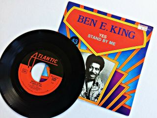 Ben E King - Stand By Me Vinyl 45 Atlantic Ex/ex