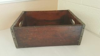 Par - T - Pak Beverage Crate Quality Soda Wood Primitive Box Sign Vintage Rare