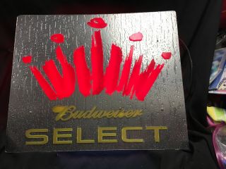 Budweiser Select Neon Sign Great 20”x24”