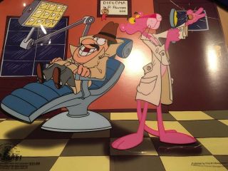 Pink Panther Cel - Dr.  P.  Panther Dds - Mgm 2000 - Fine Art Management Corp.  W/coa