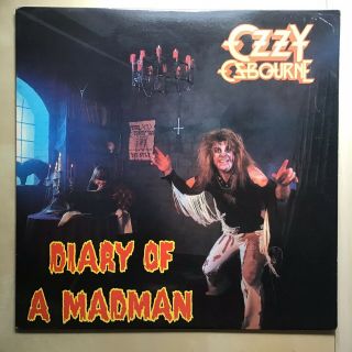 Ozzy Osbourne: Diary Of A Madman,  1981 Jet Records Pitman Press Vg,
