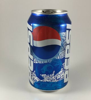 Unreleased Promotional Star Wars Pepsi Can 1997 Extremely Rare Millennium Falcon