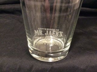 Jack Daniels Pint Glass Mr.  Jack ' s Birthday Whiskey Daniel ' s old number 7 M 3