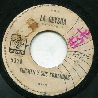 Psych Cumbia Exotica Chicken Y Sus Comandos La Geysha Listen 1972 Monster