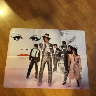 Vintage Prince Purple Rain LP Record Soundtrack w/ Poster LP Record Album Vinyl 5