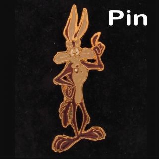 Pin Wile E Coyote Warner Bros Looney Tunes Wb Store Gold Enamel Tie Tack 4302