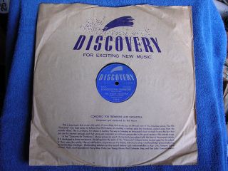 Murray Mceachern - Phil Moore/concerto For Trombone/discovery 1200/new Old Stock