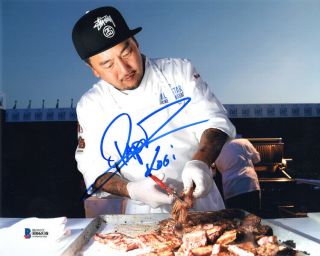 Roy Choi Signed Autographed 8x10 Photo Korean Taco Truck Kogi Rare Beckett Bas