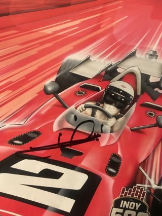 Mario Andretti Signed 2019 Indy 500 Field Program 50th Anniversary Autographed 2