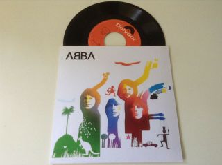 Abba The Name Of The Game 7  1977 Portuguese Edition Rare Exc
