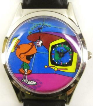 Vintage Marvin Martian Warner Bros Wristwatch