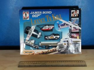 Matchbox James Bond 007 Licence To Kill Vehicle Set 1989