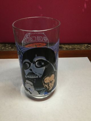Vintage 1977 Star Wars Darth Vader Burger King Glass Galactic Empire 2