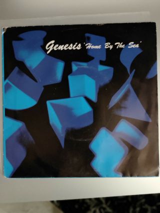 Genesis ‎ - Home By The Sea 7 " Single In Rare Sleeve Zealand Nz Cat 880 222 - 7