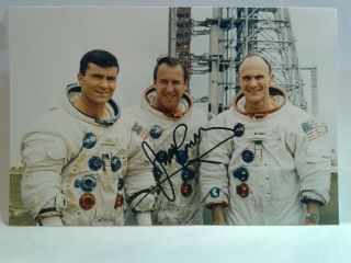 Jim Lovell Authentic Hand Signed Autograph 4x6 Photo - Nasa Astronaut Apollo 8