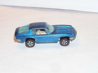 1969 Hot Wheels Redline Maserati Mistral Hk Yr2 Blue All Good Wheels