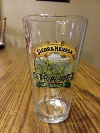 Glass Pint Beer Cup Sierra Nevada Otra Vez