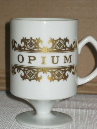 3 coffee mugs POISON ANYONE By KITTY Braird Poison Arsenic Opium Cyanide 5
