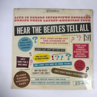 Hear The Beatles Tell All Vinyl Album Pro 202 Lp