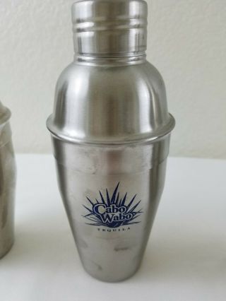 2 Ketel One Vodka Stainless Steel Cocktail Shaker 1 Cabo Wabo Tequila Martini 2