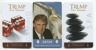 10 Different Trump Taj Mahal Casino Hotel Room Keys Atlantic City Nj