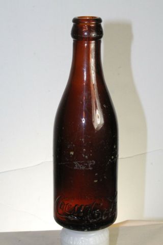 Whitesburg Ky Amber Coca Cola Straight Side Bottle Rare