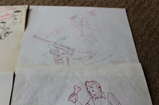 Herge ' s The Adventures of Tintin Animated Model sheets Storyboard Sketch Art 334 4