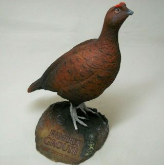 The Famous Grouse Scotch Whisky Pub Bar Promotional Bird Figure Statue 2