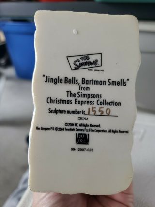 Simpsons Christmas Express.  Jingle Bells,  Bartman Smells 4