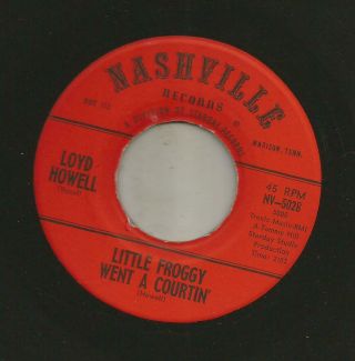 Rockabilly - Loyd Howell - Little Froggy Went A Courtin 