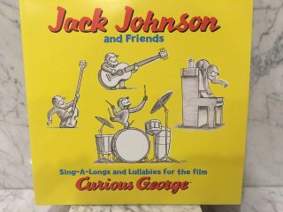 Jack Johnson Sing - A - Longs And Lullabies For The Film Curious George Vinyl Lp