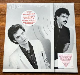 Daryl Hall John Oates Voices Rare Out Of Print Vinyl Lp Record 