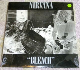 Nirvana - Bleach Lp - 1st Pressing Color Vinyl,  1992,  Sub Pop
