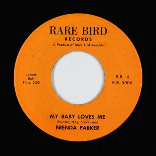 Northern Soul 45 - Brenda Parker - My Baby Loves Me - Rare Bird - Vg,  Mp3