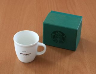 Starbucks 3 Oz.  Espresso Mug Cup 2016 11063619 Nib