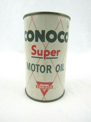 Conoco Motor Oil Can Bank 1950 Continental Oil Co 3.  5 In 75th Anniversary