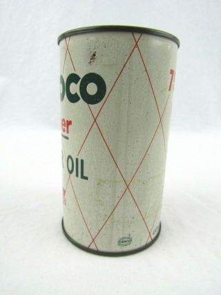 Conoco Motor Oil Can Bank 1950 Continental Oil Co 3.  5 In 75th Anniversary 2