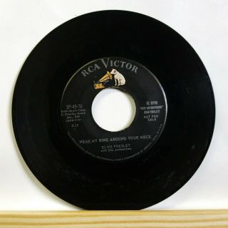 Elvis Presley - Wear My Ring Around Your Neck / Don 