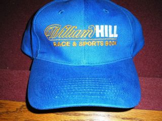 Limited William Hill Race & Sport Book Ball Cap Hat Adjustable Back