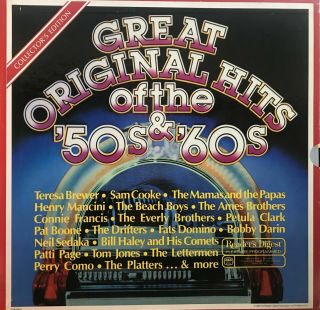 Great Hits Of The 50s And 60s Readers Digest Lp Box Set Records Vinyl