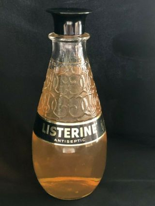 Vintage Listerine Bottle 1960 