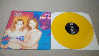 Tad - 8 Way Santa Lp Yellow Vinyl German Pressing Sub Pop Nirvana Mudhoney