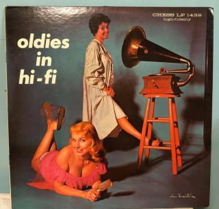 Rock / R&b/ Various L.  P.  - Color Wax - Oldies In Hi - Fi - 1959 Promo Chess - 1439