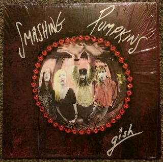 Smashing Pumpkins - Gish Rare Us Lp On Caroline,  Carol 1705 - W/ Inner,  Shrink